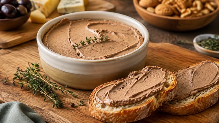 Patê de Fígado de Frango Caseiro