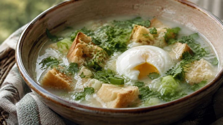 Changua: Milchsuppe mit Ei aus Bogotá