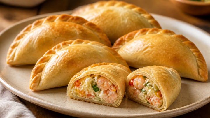 Brazilian-Style Shrimp Empanadas