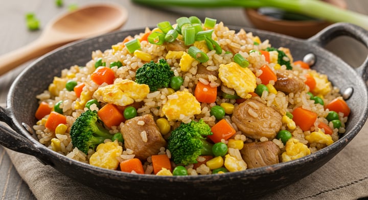 Arroz Frito Multiuso (Receita de Aproveitamento)
