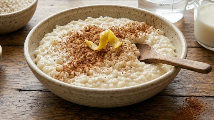 Arroz Doce Cremoso ao Estilo Tradicional