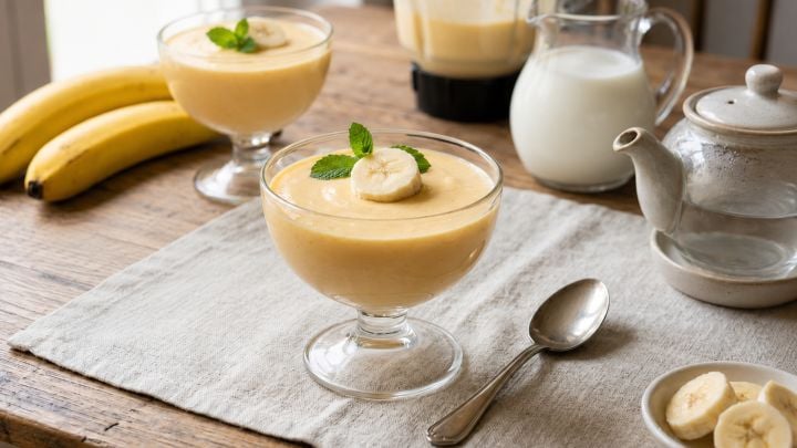Bavaroise de Banana e Pêssego
