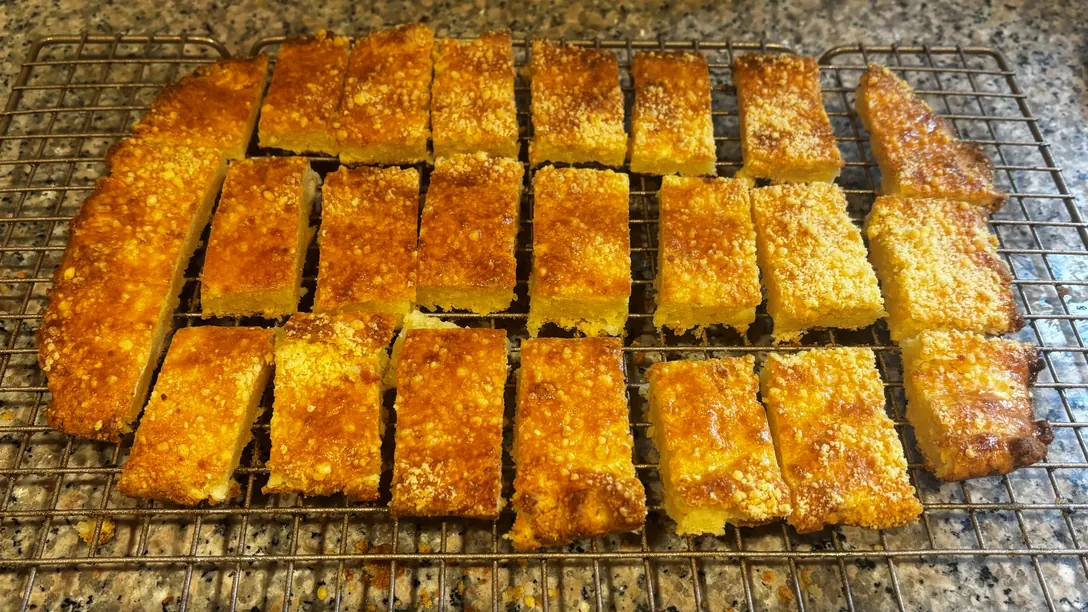 Crujientes Palitos de Queso y Ricota