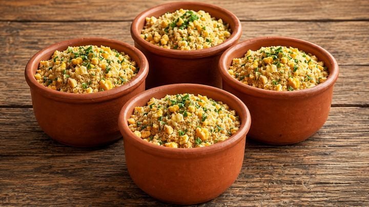 Farofa de Huevo Tradicional (Acompañamiento Brasileño)