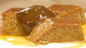 Flan de doce de leite