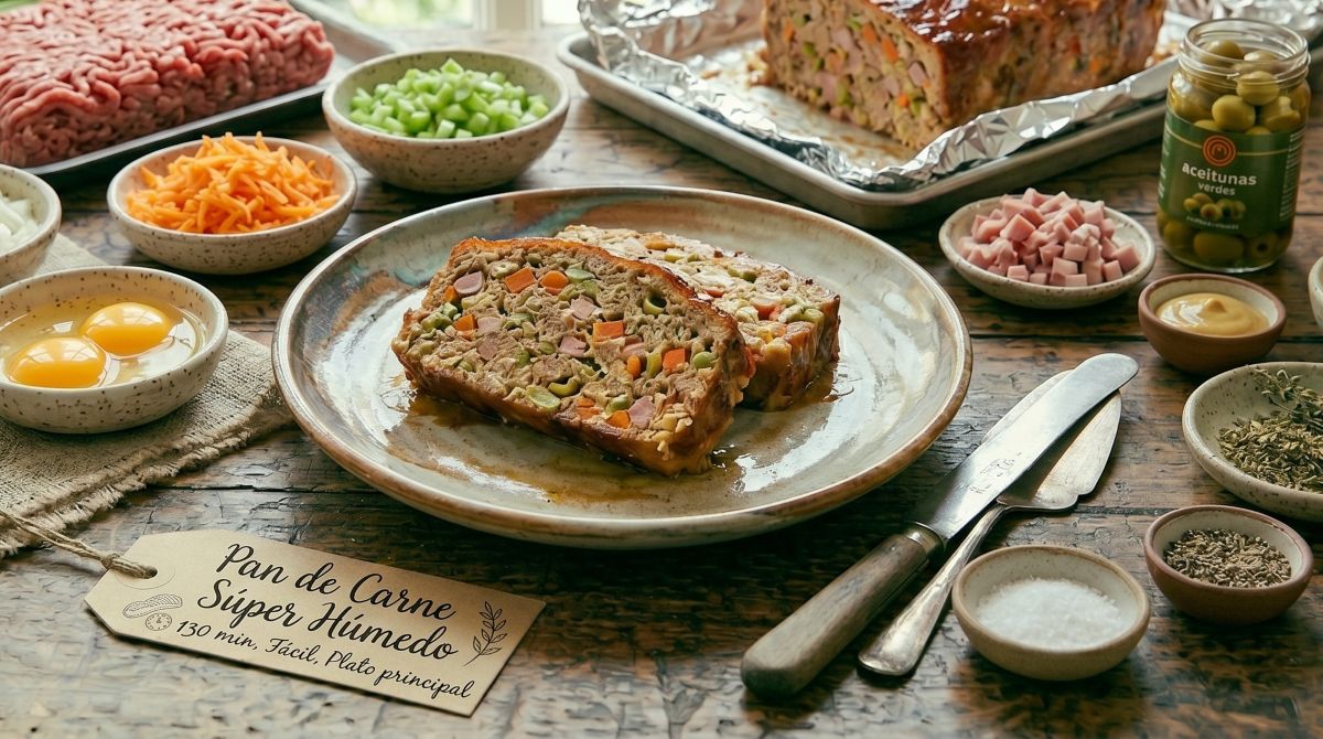 Pan de Carne Tradicional Súper Húmedo