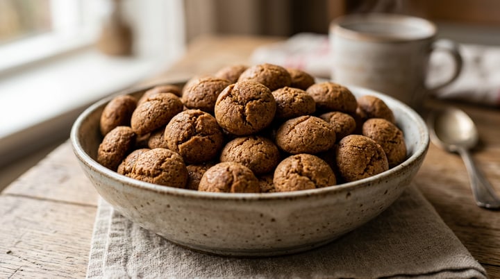 Pepernoten voor Sinterklaas (met eigen speculaaskruiden)