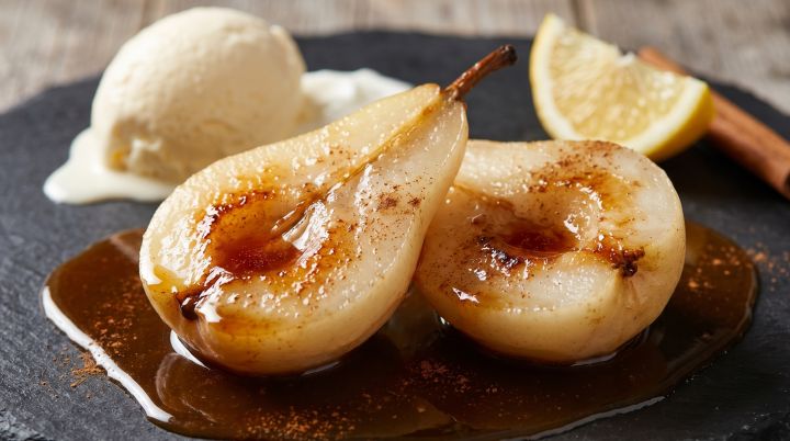 Peras Caramelizadas (ou Poires Caramélisées)