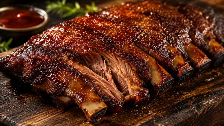 Costelas de Porco BBQ (Macias e Esmaltadas ao Forno)