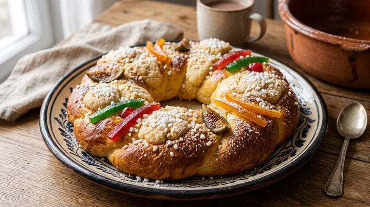 Rosca de Reyes: Spanish Three Kings Bread
