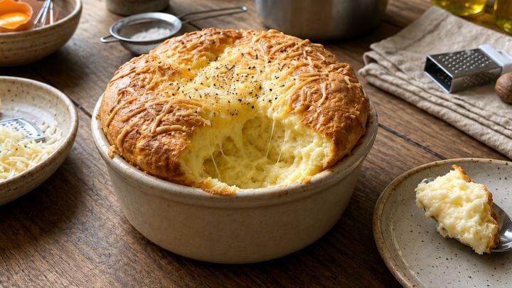 Irresistible Soufflé de Queso Fontina