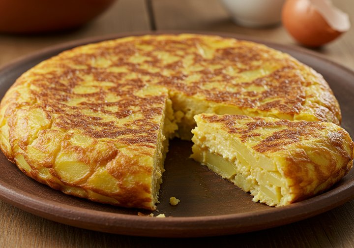 Tortilla de papa española